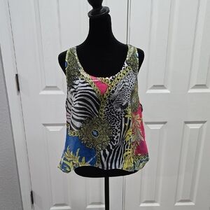 Vibrant Women's Sleeveless Top